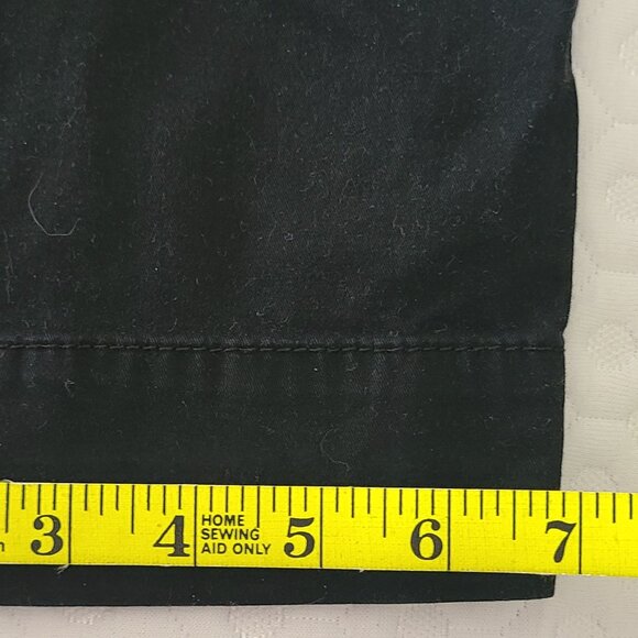 ANN TAYLOR LOFT BLACK CAPRI PANTS - STYLE: JULIE - SIZE 4 - Picture 13 of 15